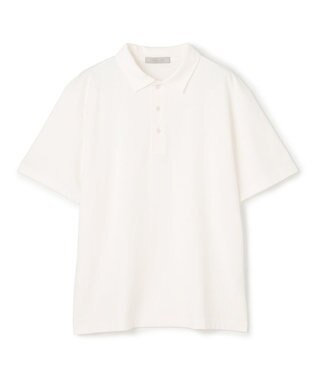 UNFILO MENS 【メンズノンノWEB掲載】快適さらさら冷感POLO【男女兼用】 ホワイト