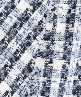 BEIGE， BERYL / ファンシーツイードダブルジャケット Navy Mix