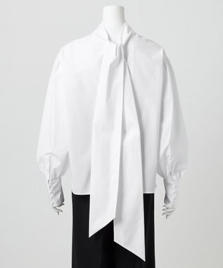 23区 S 【エステータ】THOMAS MASON ボウタイ ブラウス ホワイト系