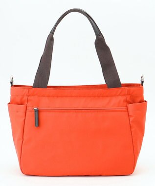 Y'SACCS ダブルタブ　トラベル2WAYトートバッグ レンガブラウン