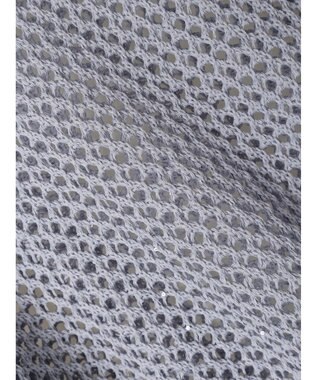 earth music&ecology スパンコールショートゆるニット Sax