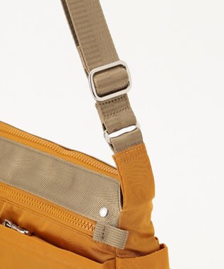 Y'SACCS テープデザイン　トラベルショルダーバッグ マスタード