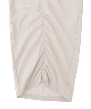 AMERICAN HOLIC ギャザーバレル風パンツ Ecru