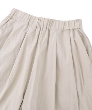 AMERICAN HOLIC ギャザーバレル風パンツ Ecru