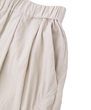 AMERICAN HOLIC ギャザーバレル風パンツ Ecru