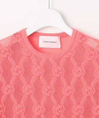 自由区 【カトリエムブーケ】Motif de roses ローズモチーフプルオーバー ローズ