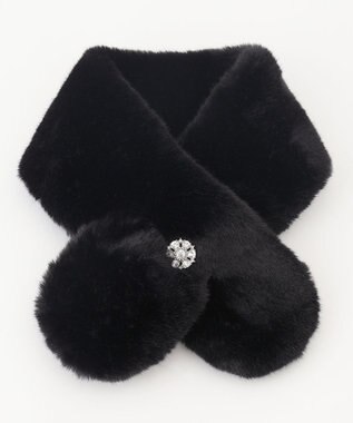 TOCCA MINI BIJOUX FUR TIPPET ティペット ブラック系