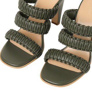 JOSEPH ブレイドレザー　ヒールサンダル Palm Leaf