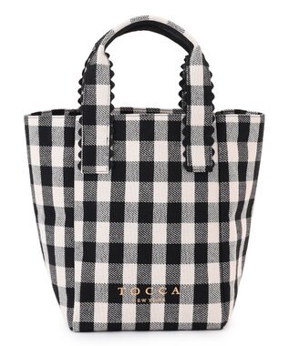 TOCCA 【WEB＆一部店舗限定】WAVES HANDLE TOTE トートバッグ ブラック系5