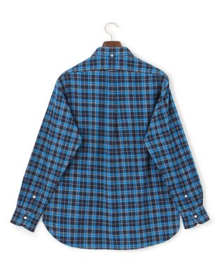 J.PRESS MEN 【WEB・一部店舗限定】フランネルチェック シャツ / B.D. ネイビー系3