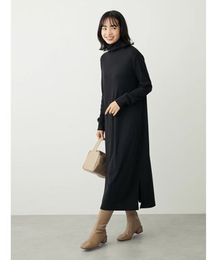 Green Parks リブカットＩラインワンピース