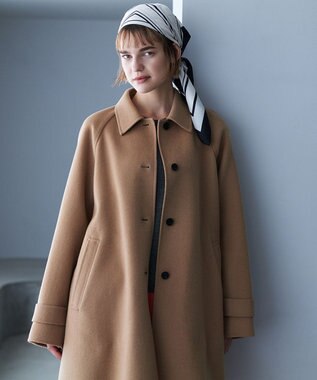 ICB WoolRever  ステンカラーコート キャメル系