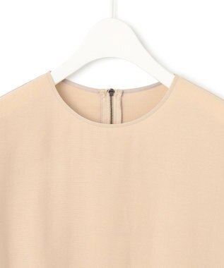 ICB L 【接触冷感・UVカット・洗える】 T/Rドライリネン Tブラウス ベージュ系