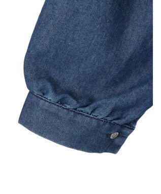 AMERICAN HOLIC デニムブザムバックボタンチュニック Indigo