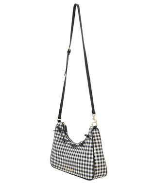 Maison de FLEUR ナローリボンショルダーバッグ Gingham Check