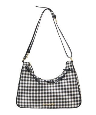 Maison de FLEUR ナローリボンショルダーバッグ Gingham Check