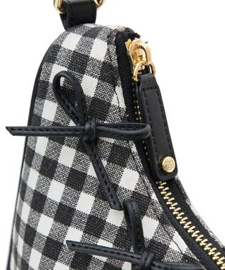 Maison de FLEUR ナローリボンショルダーバッグ Gingham Check
