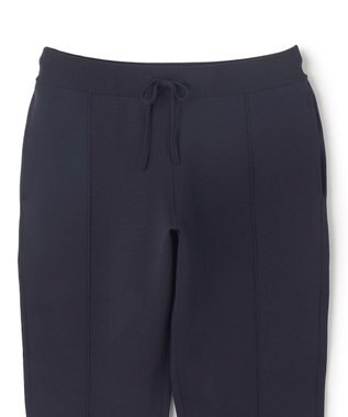 UNFILO MENS スマートニット パンツ ネイビー