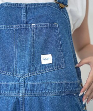 caqu デニムオーバーオール 3years