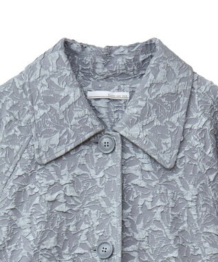 Green Parks ・ＥＬＥＮＣＡＲＥ　ＤＵＥ　ジャカードステンカラーコー Gray