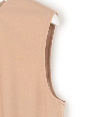 23区 S 【洗える】TWマットクロス オールインワン キャメル系