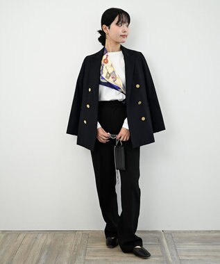 Marca 【伝統横濱スカーフ】香水瓶   大判 シルクツイル スカーフ ブルー