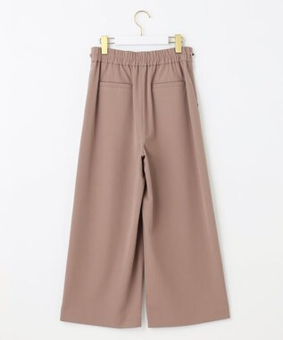 ANY SIS 【洗える】チェーンポイント ワイドパンツ モカ