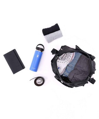 LeSportsac DELUXE MED WEEKENDER 【日本限定】リサイクルドブラックJP リサイクルドブラックJP