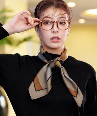 Tiaclasse 【小倉優子さん着用・選べる柄タイプ】大判スカーフ Bベージュ