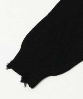 WEGO バタフライダメージニット ブラック