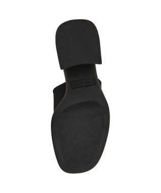 STEVE MADDEN SLIDESTERボリュームソールワンバンドサンダル ブラック