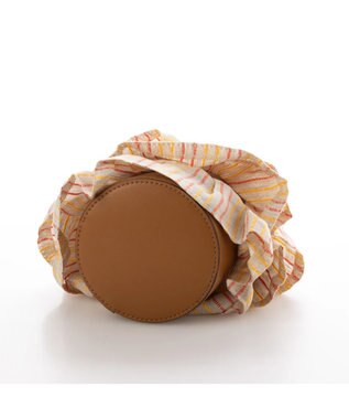 UNBILLION cachecache ミニフリルバケツ型2wayショルダーバッグ オレンジ