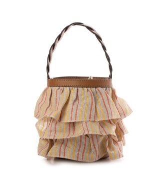 UNBILLION cachecache ミニフリルバケツ型2wayショルダーバッグ