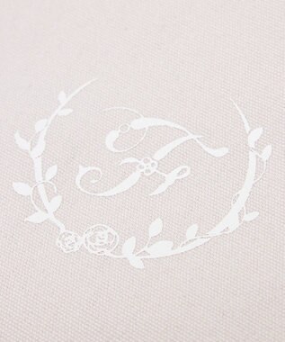 Maison de FLEUR EC限定ブランドロゴプリントキャンバストート Beige