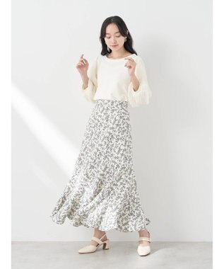 earth music&ecology マジョリカプリーツプルオーバー Off White