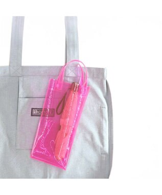 ROOTOTE 3629【傘用トート:折畳傘】SN.CASAカーサ.オリ.クリア-A 03：ピンク