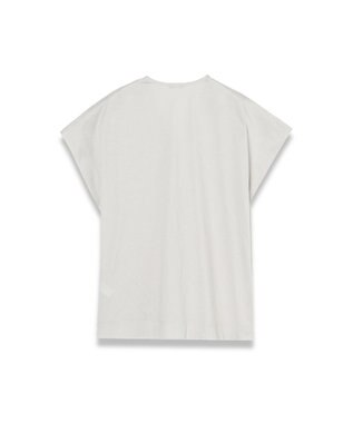 JOSEPH 【WEB&OUTLET限定・洗える】シアーコットンジャージー　ブラウス Light grey