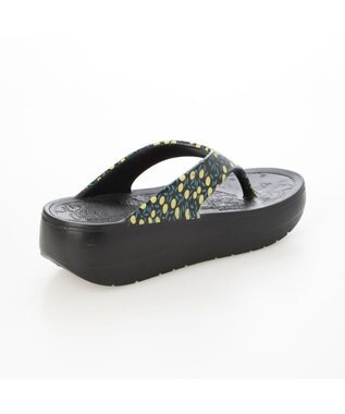 ing <ing>【3E】リカバリートングサンダル ブラックミックス