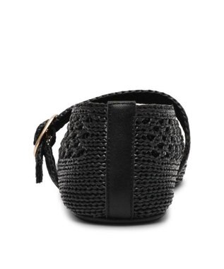 STEVE MADDEN ALARA シアーラフメリージェーンフラット ブラック