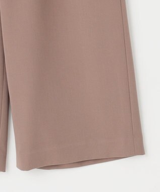 ANY SIS 【洗える】チェーンポイント ワイドパンツ モカ