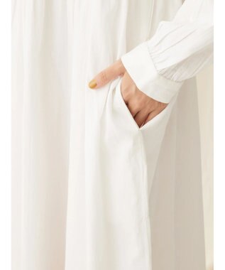 CRAFT STANDARD BOUTIQUE ２ＷＡＹインドコットン刺繍ワンピース Off White