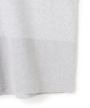 uncrave スウェットライクニット スキッパートップス TOPグレー