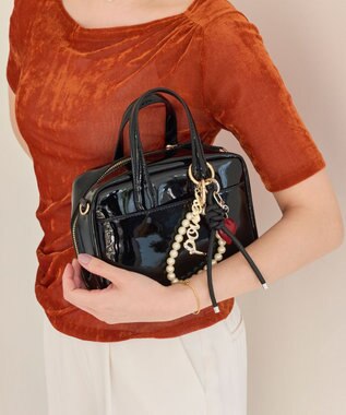 Phoebe レタードキーチャーム　パワー ゴールド