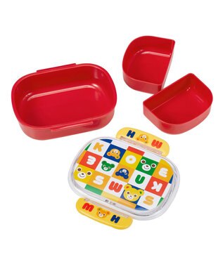 MIKI HOUSE HOT BISCUITS パズルブロックシリーズ ランチグッズギフトセット【BOX付き】 マルチカラー