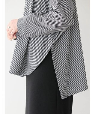 AMERICAN HOLIC ＵＶカット加工ワイドカットプルオーバー Border Black