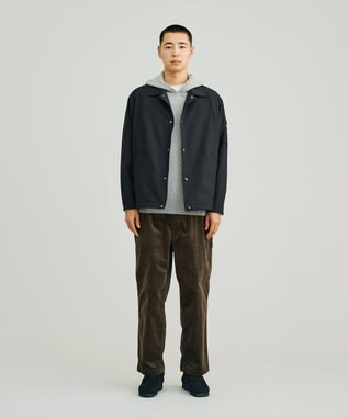 J.PRESS YORK STREET 【UNISEX】ウールライク MA-1コーチジャケット ブラック系