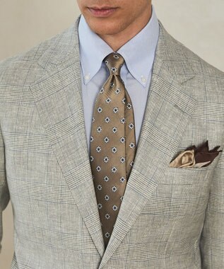 GOTAIRIKU GOTAIRIKU別注【日本製】シルク ネクタイ_小紋柄