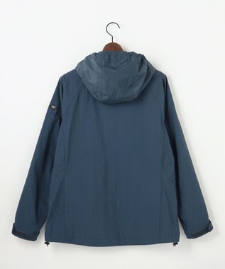 JOSEPH ABBOUD MOUNTAIN 【ナチュラルカラー/ストレッチ】ナイロンコンビガーメントダイパーカー ダルブルー系