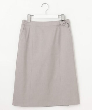 J.PRESS LADIES 【セットアップ対応・洗える・撥水】コットンFITTY スカート ベージュ系