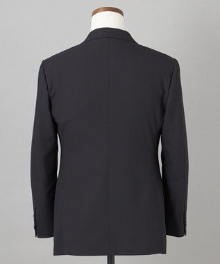 GOTAIRIKU オールシーズン対応【御幸毛織】WOOL×SOLOTEX ストレッチスーツ（ブラックストライプ） ブラック系1